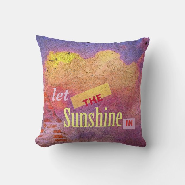 Message on a Wall Cushion (Front)