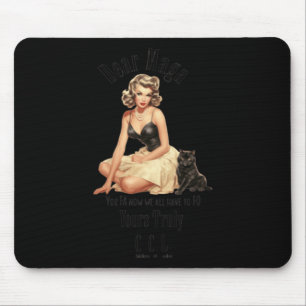 Messages From Childless Cat Ladies 1 Mouse Mat