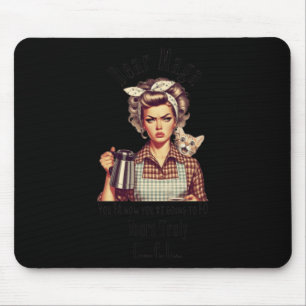 Messages From Childless Cat Ladies 2 Chiffon Top Mouse Mat