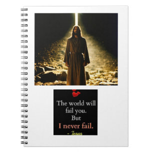 Messages of Faith: Sermon Notes" Notebook