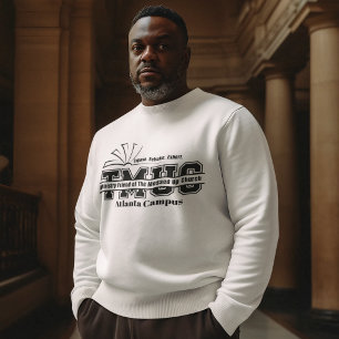Messed Up Church Men's Varsity White Campus Sweatshirt