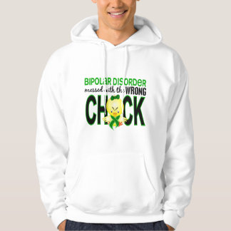Messed With Wrong Chick Bipolar Disorder Hoodie