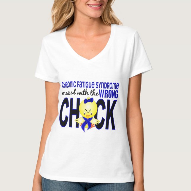 Messed With Wrong Chick CFS T-Shirt (Front)