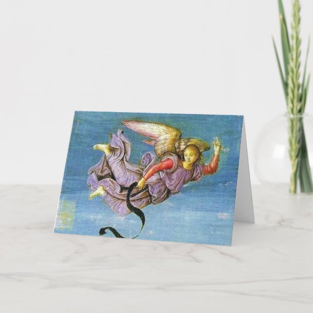 Messenger Angel Holiday Card (Front)