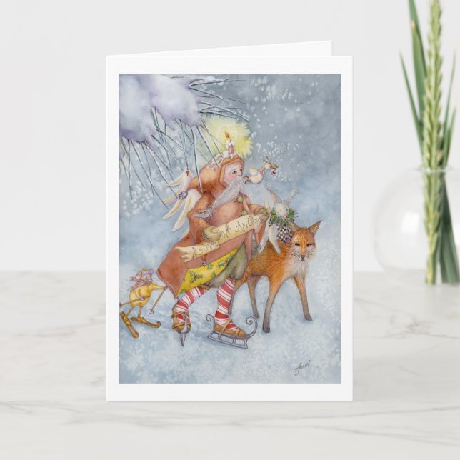 "Messenger" Christmas card (Front)