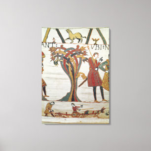 Messengers of Duke William came to find Count Canvas Print
