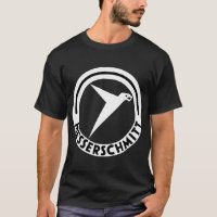 messerschmitt aircraft logo  white  no label