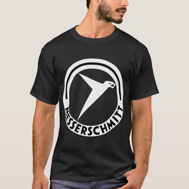 messerschmitt aircraft logo  white  no label T-Shirt (Front)