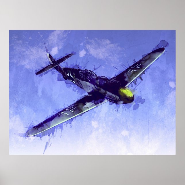 Messerschmitt Bf 109 Poster (Front)