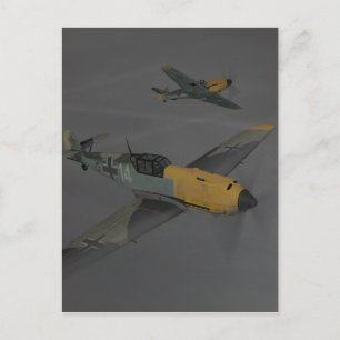 Messerschmitt ME109 Postcard