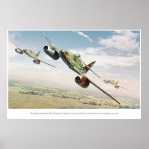Messerschmitt Me 262 Poster
