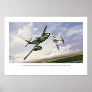 Messerschmitt Me 262 Poster