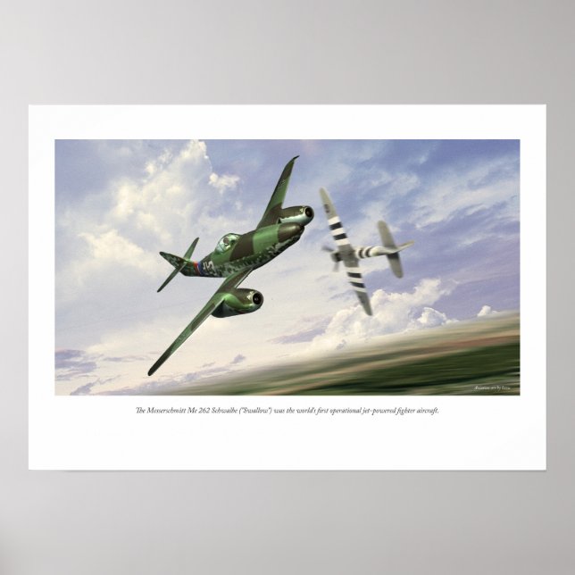 Messerschmitt Me 262 Poster (Front)