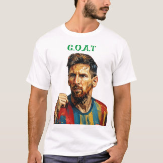 Messi Art T-Shirt – Stylish Soccer Fan Apparel