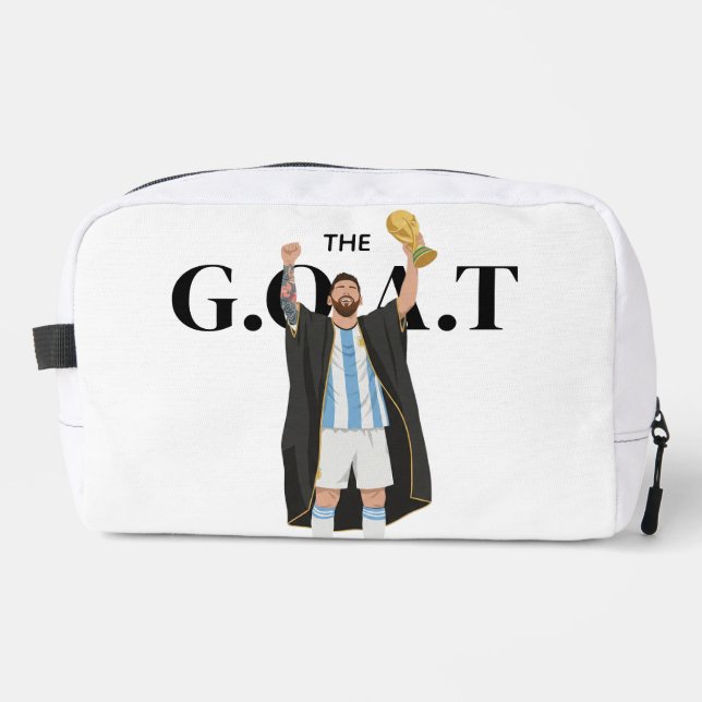 Messi World Cup Champion  Dopp Kit (Front)