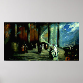 Messiah - Poster (oil painting by Ghenadie Sontu)