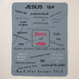 Messiah series Sherpa Blanket