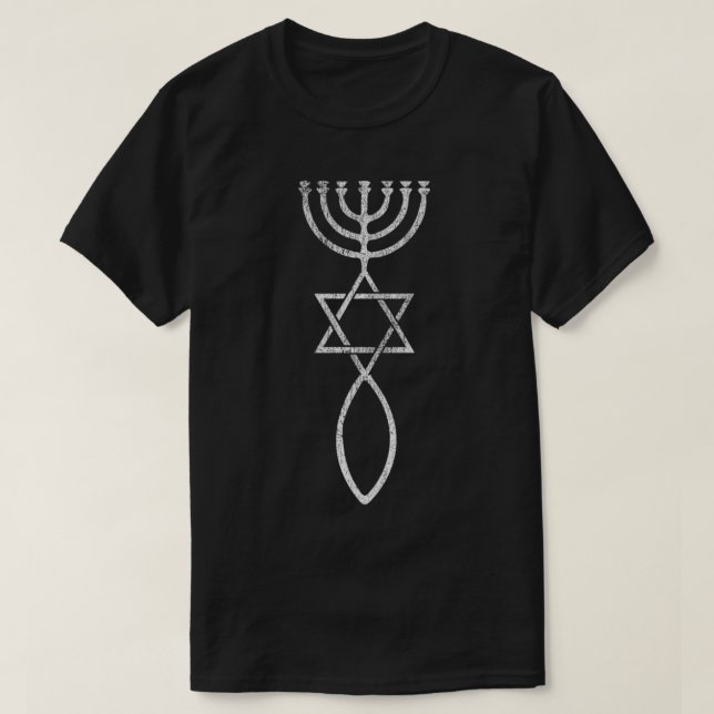 Messianic Christians  Messianic Seal Premium  T-Shirt (Design Front)