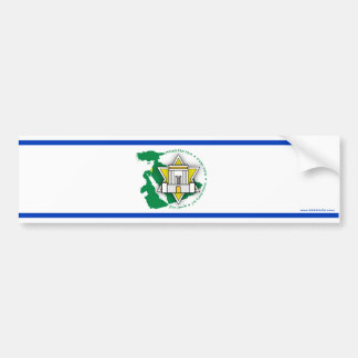 Messianic Era "Nile to the Euphrates" Israel Bumper Sticker