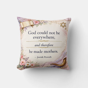 Messianic Jewish Bible Quote - Bible Verse Cushion