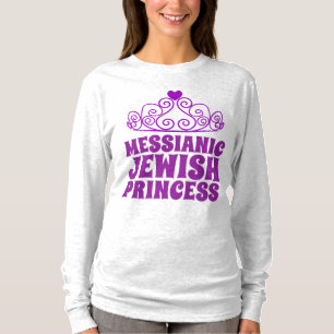 MESSIANIC JEWISH PRINCESS Ladies T-Shirts