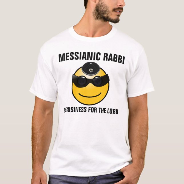 Messianic Jewish Rabbi T-shirts (Front)