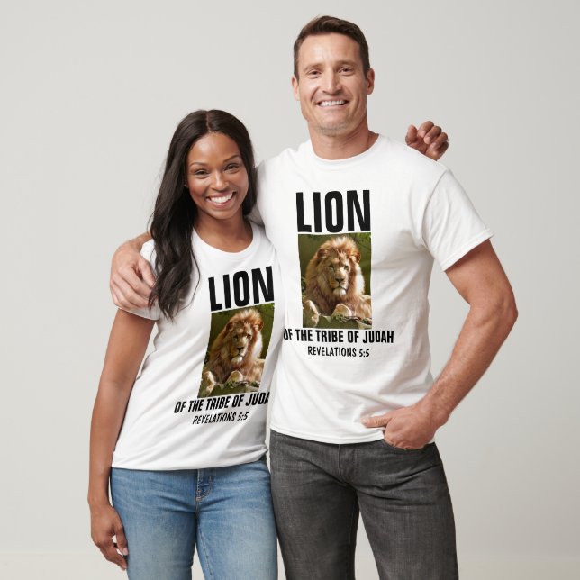Messianic Jewish  t-shirts, LION OF JUDAH T-Shirt (Unisex)