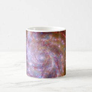Messier 101 Spiral Galaxy - Hubble Telescope Photo Coffee Mug