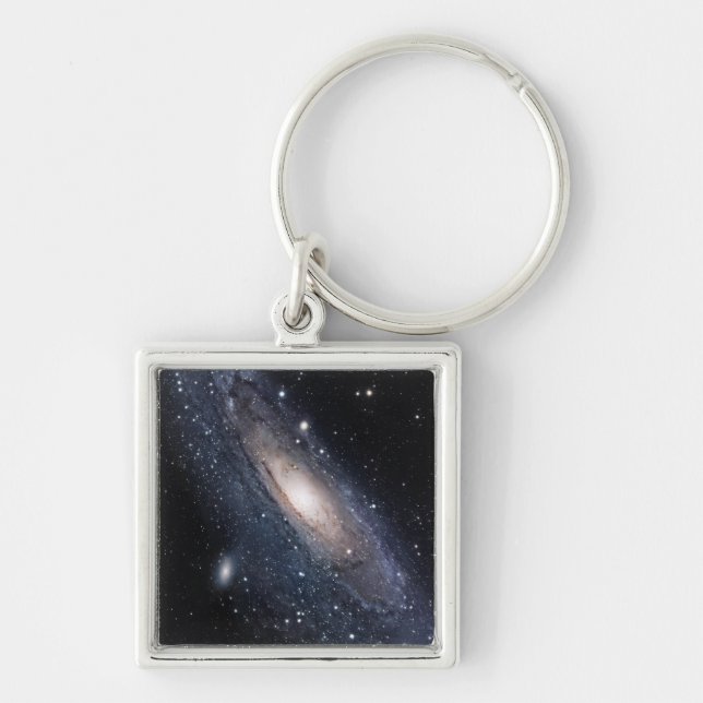 Messier 31, The Great Galaxy in Andromeda Key Ring (Front)