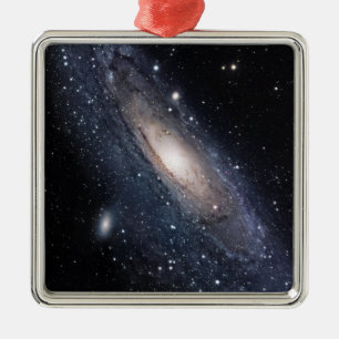 Messier 31, The Great Galaxy in Andromeda Metal Tree Decoration