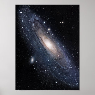 Messier 31, The Great Galaxy in Andromeda Poster