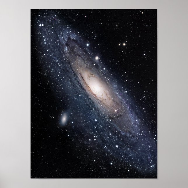 Messier 31, The Great Galaxy in Andromeda Poster (Front)