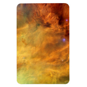 Messier 8 Lagoon Nebula - NASA Hubble Space Photo Magnet