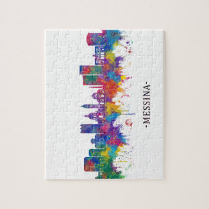 Messina Italy Skyline Jigsaw Puzzle