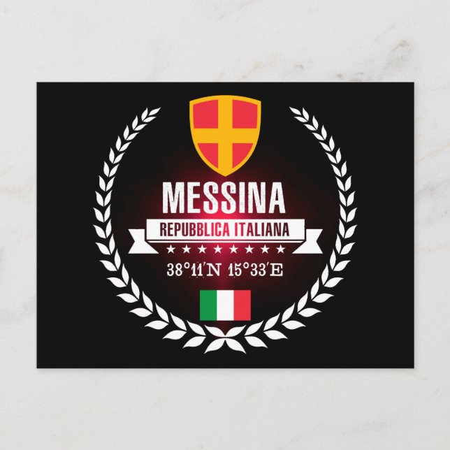 Messina Postcard (Front)