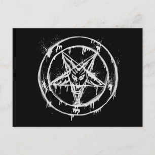 Messy Baphomet Postcards