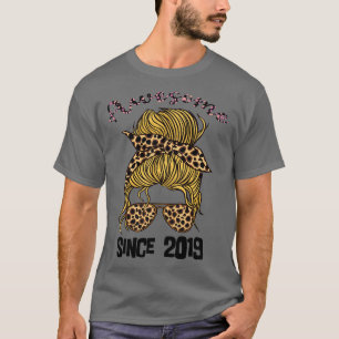 Messy bum birthday girl 4 T-Shirt