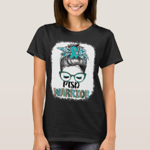 Messy Bun PTSD Warrior T-Shirt