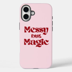 messy but magic iPhone 16 plus case