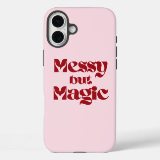 messy but magic iPhone 16 plus case