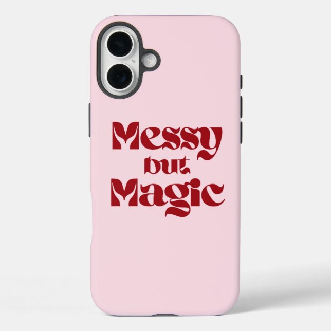 messy but magic Case-Mate iPhone case (Back)