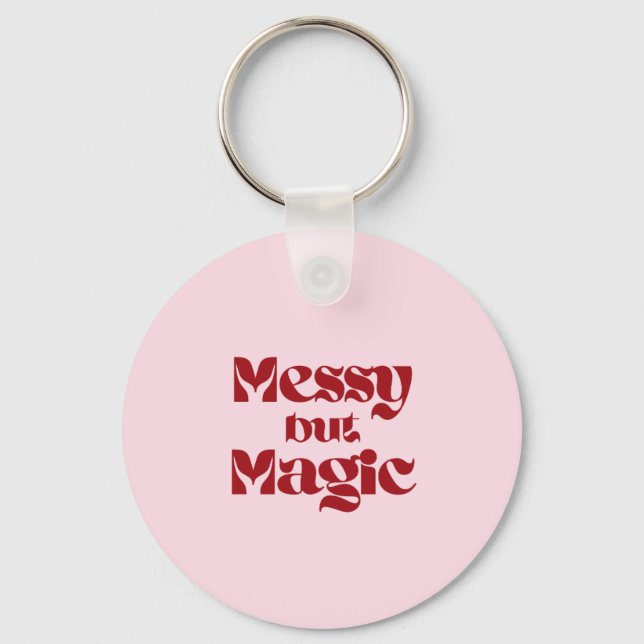 messy but magic key ring (Front)