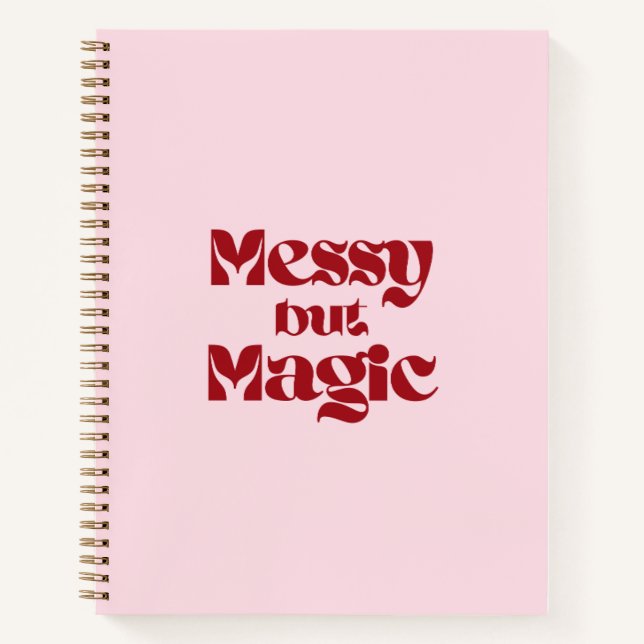 Messy but Magic Notebook (Front)