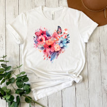 Messy Butterfly Watercolor T-shirt