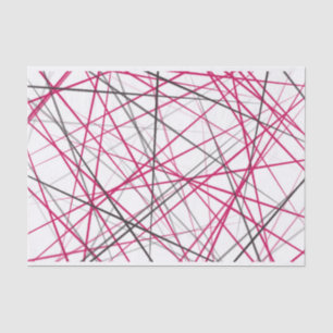 Messy Line Pattern Tissue Paper