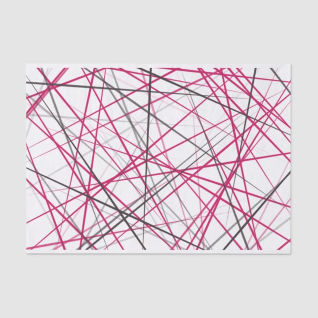 Messy Line Pattern Tissue Paper (Front)