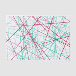 Messy Line Pattern Tissue Paper