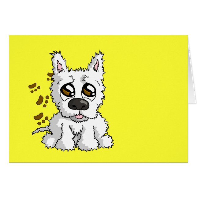 Messy Pup (Front Horizontal)