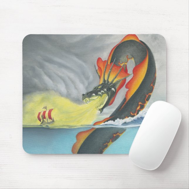 Mester Stoor Worm Mouse Mat (With Mouse)