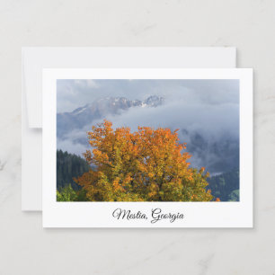 Mestia Georgia postcard